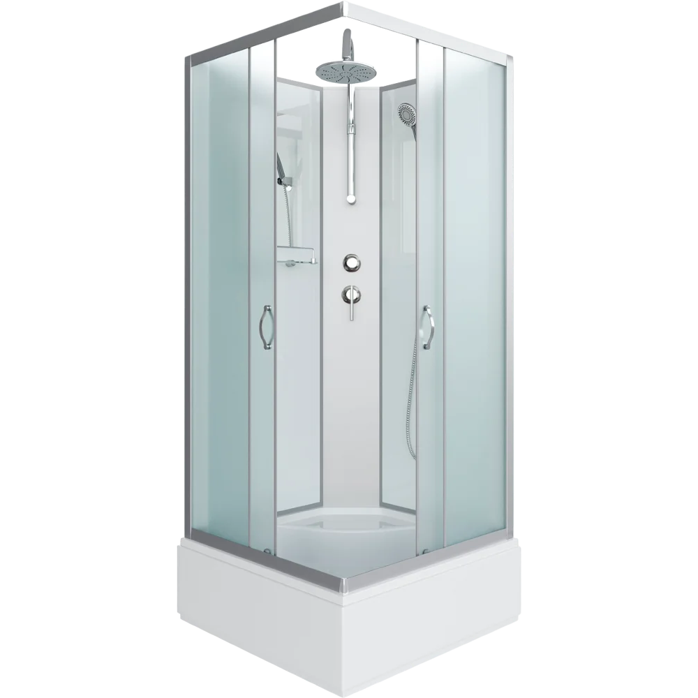 Изображение товара Душевая кабина Niagara Classic NG-1108-14BKT 90х90 см без крыши