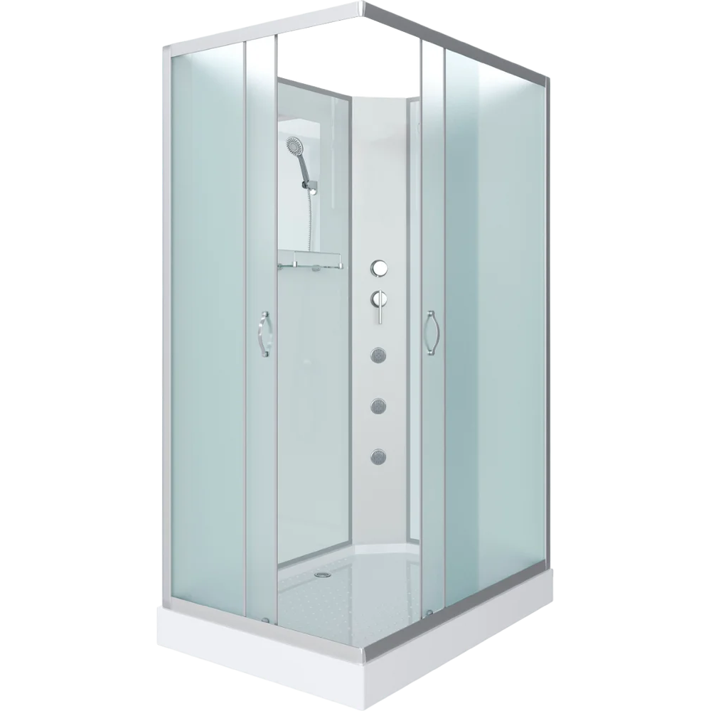 Изображение товара Душевая кабина Niagara 432953qbkg низкий поддон 120x90 см прямоугольный
