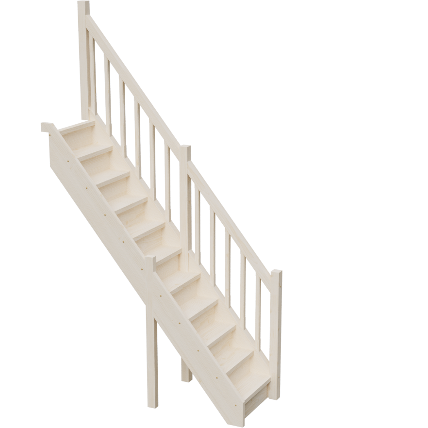 Изображение товара Лестница STAIRS SHOP ЛЕС-СПУ0 с ограждением справа Изображение товара Лестница STAIRS SHOP ЛЕС-СПУ0 с ограждением справа