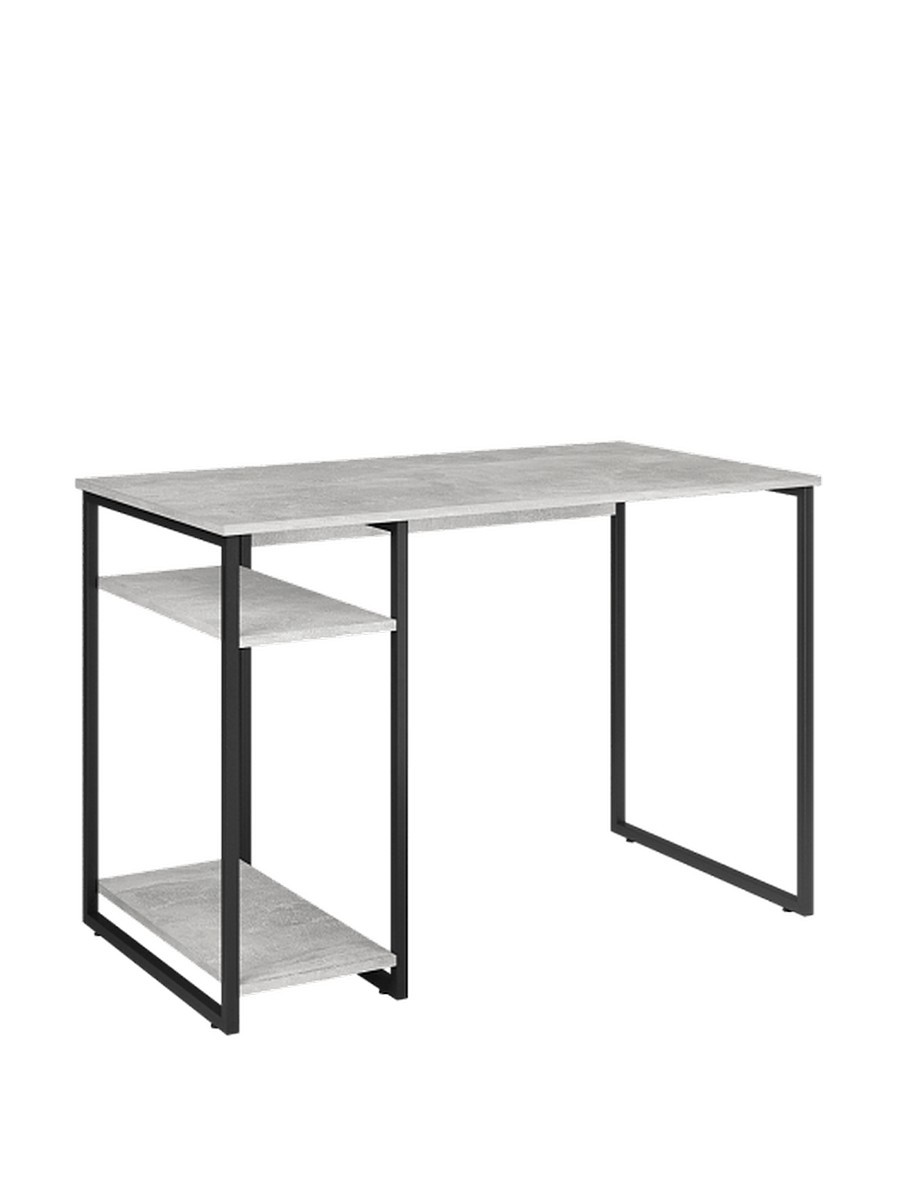 Изображение товара Стол письменный Ridberg Gilbert 110x75x60 см металл цвет бетон