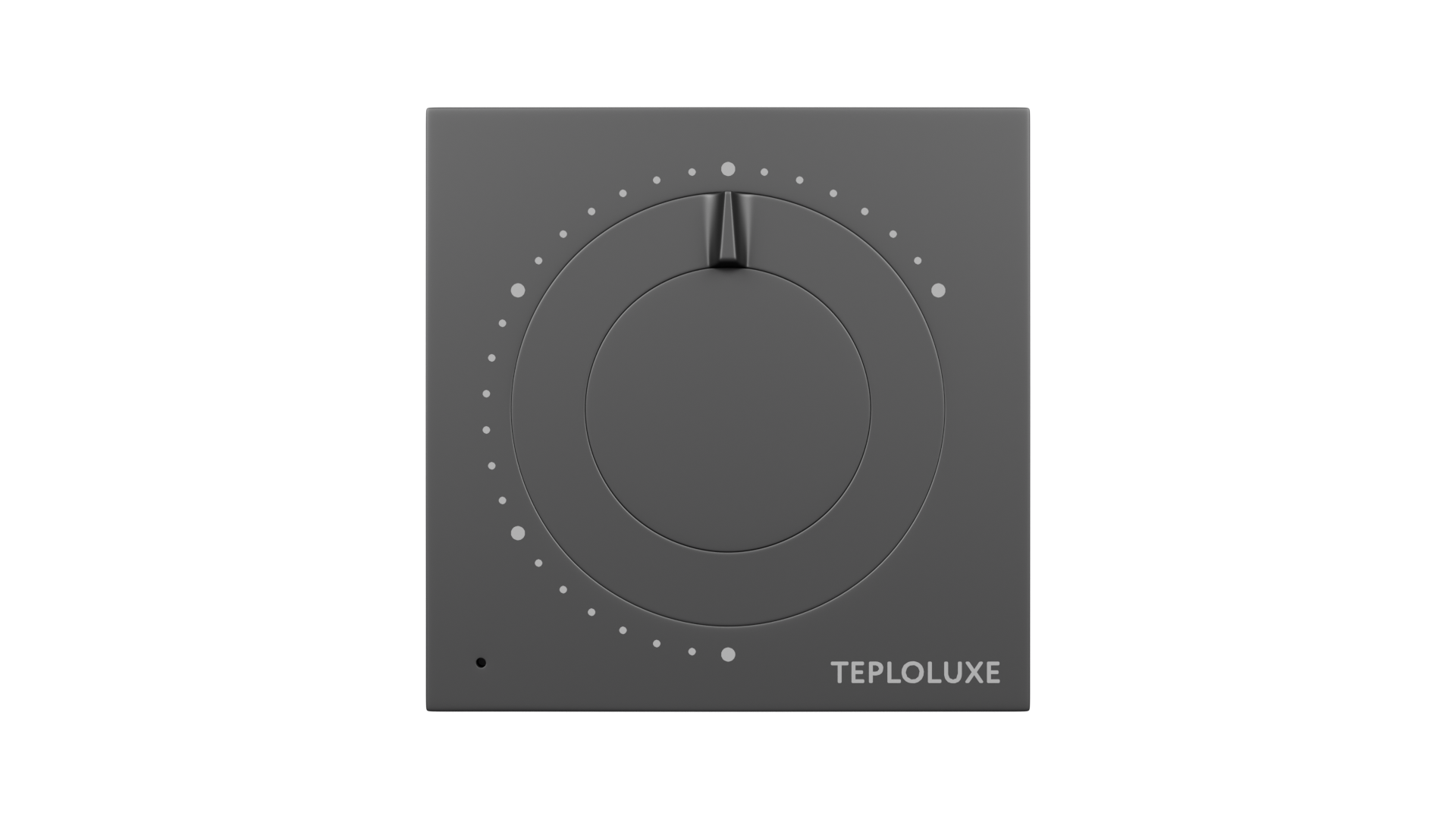 Изображение товара Терморегулятор для теплого пола Теплолюкс механический цвет черный