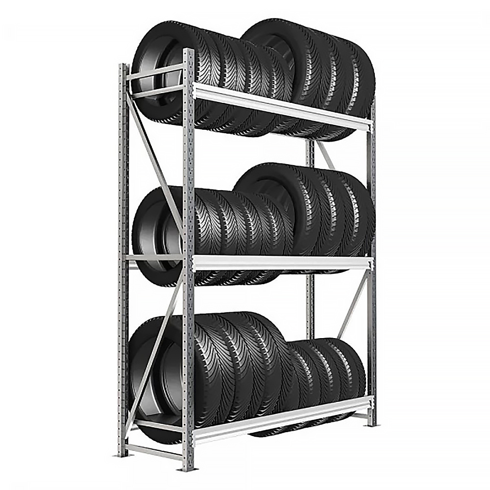 Изображение товара Стеллаж металлический Ironmebel Optimus Pro 3 яруса 120x200x60 см с нагрузкой до 450 кг