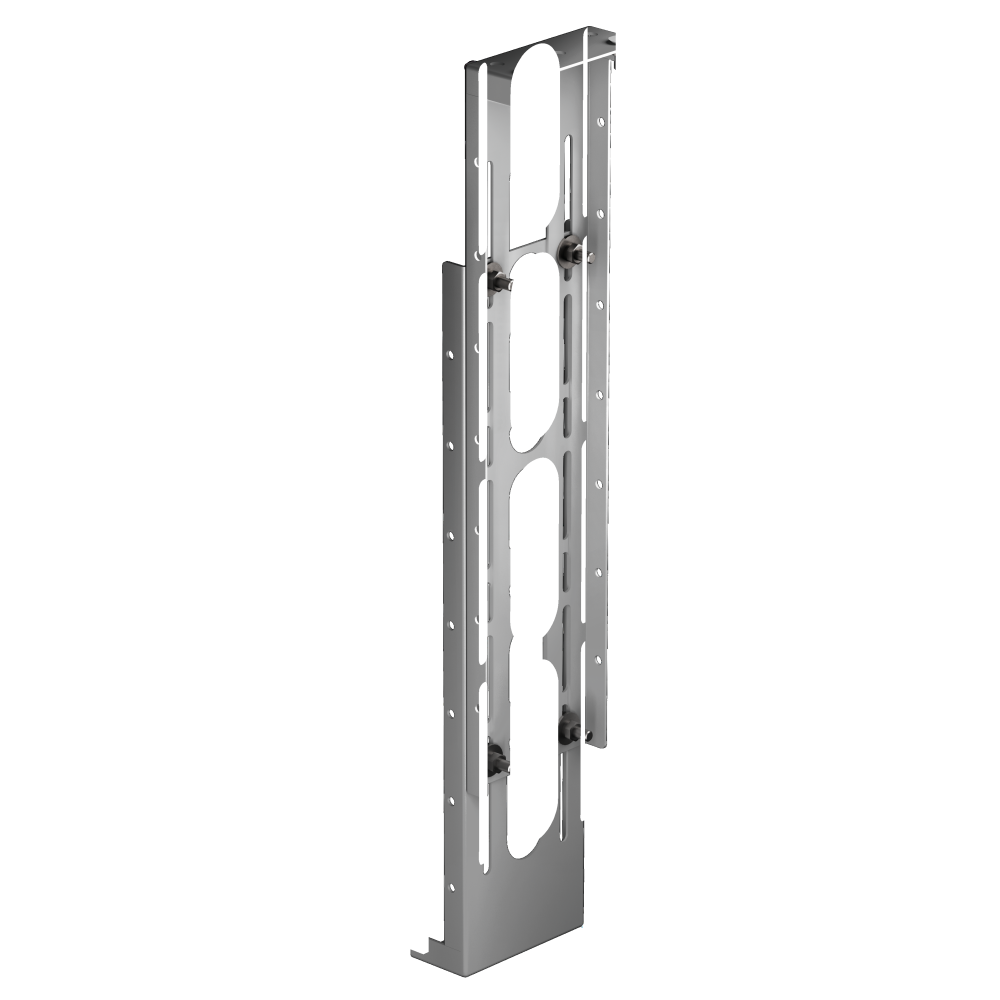 Изображение товара Монтажная панель Hansgrohe sBox 28021000 для монтажа на плитку хром