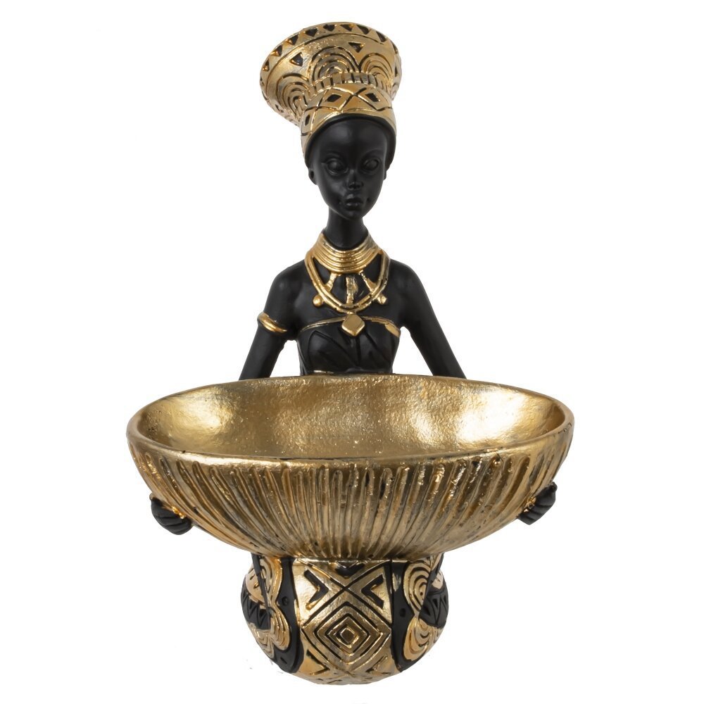 Изображение товара Фигура декоративная Африканка 816547 цвет черный Изображение товара Фигура декоративная Африканка 816547 цвет черный