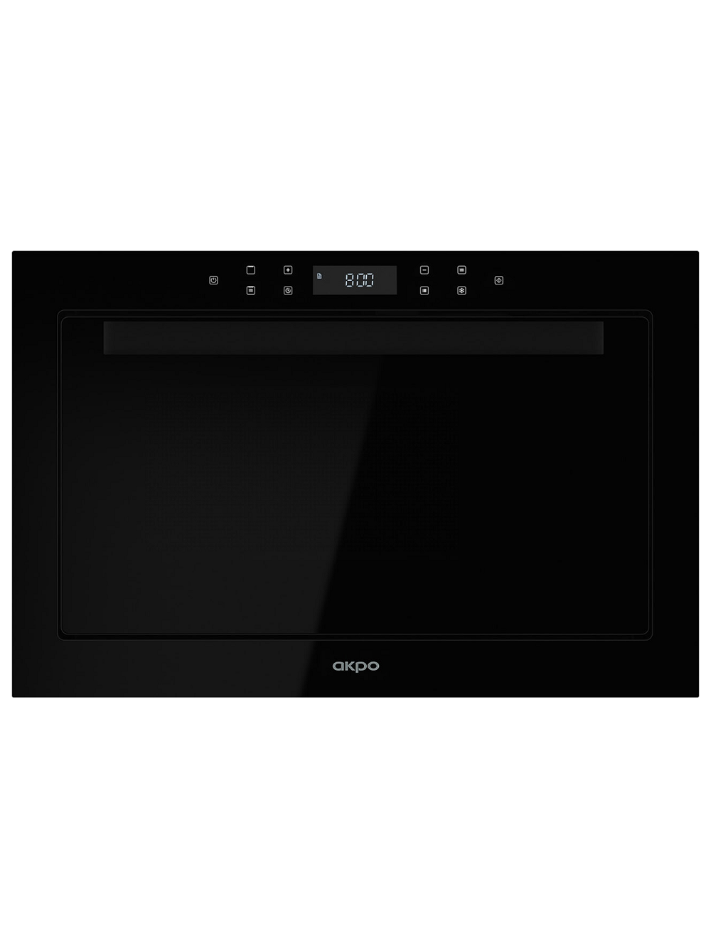 Изображение товара Встраиваемая микроволновая печь Akpo MEA 2502 Flat BL 25 л 59.5x39x37 см цвет черный