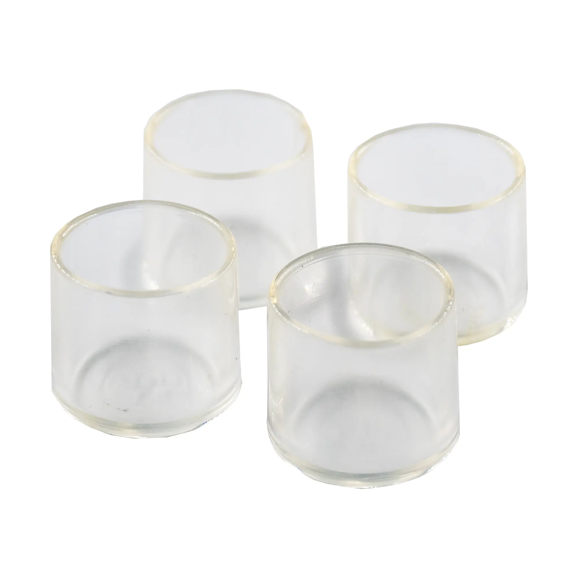 Заглушка на мебельную ножку KONSENSA 22 мм круглые пластик цвет прозрачный 4 шт.