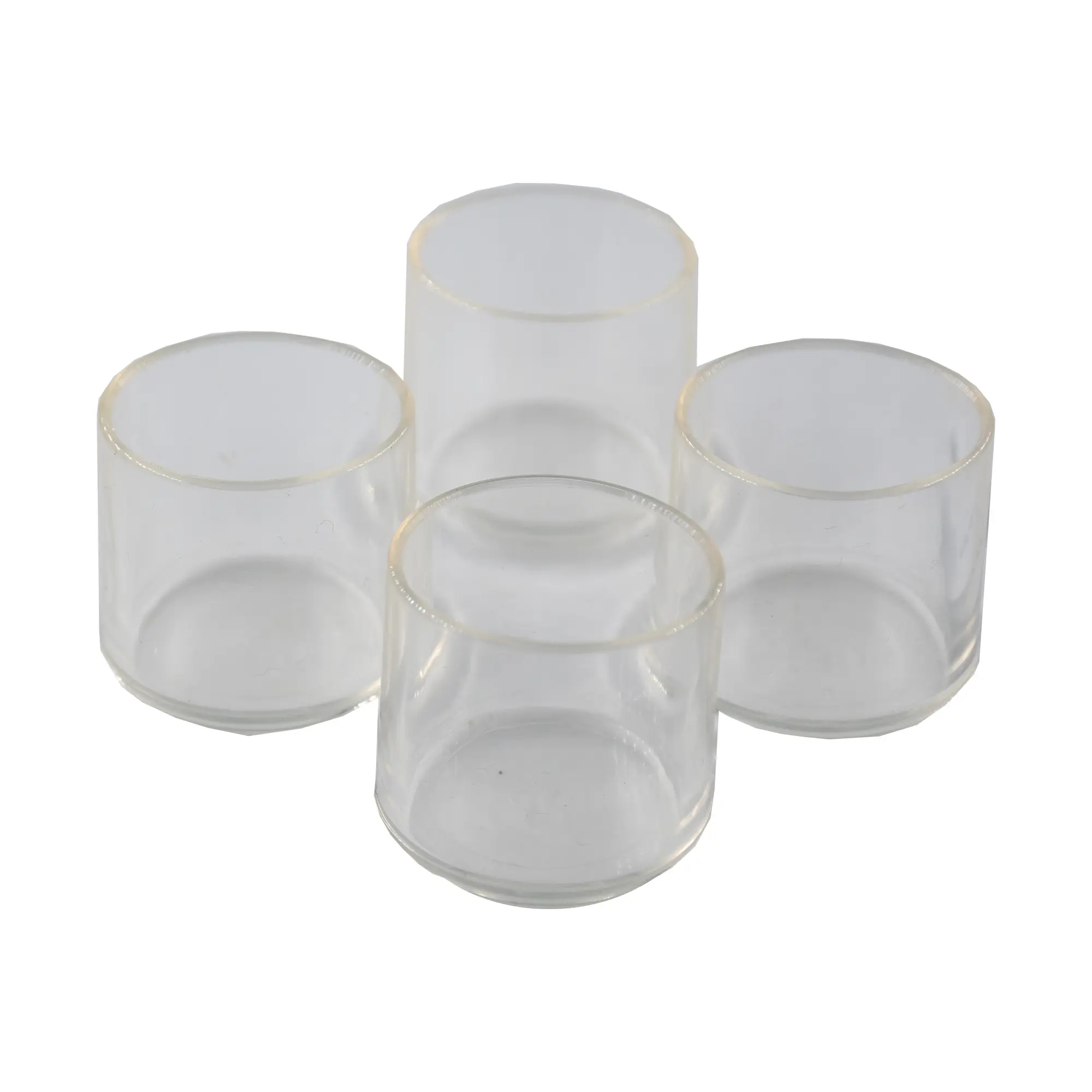 Заглушка на мебельную ножку KONSENSA 30 мм круглые пластик цвет прозрачный 4 шт.