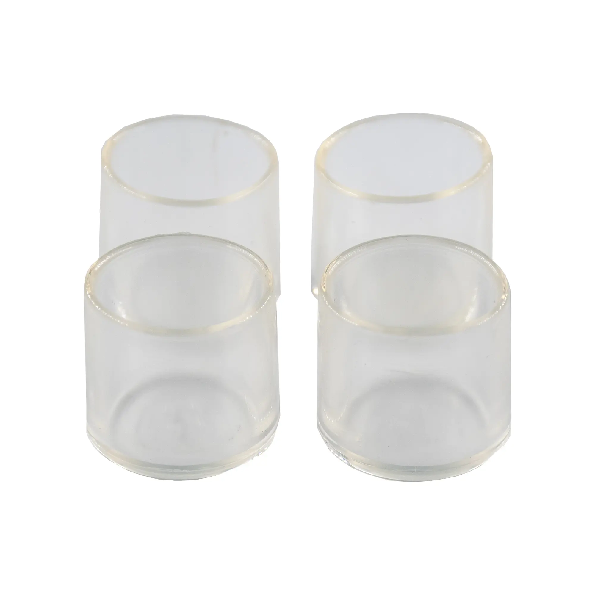 Заглушка на мебельную ножку KONSENSA 18 мм круглые пластик цвет прозрачный 4 шт.