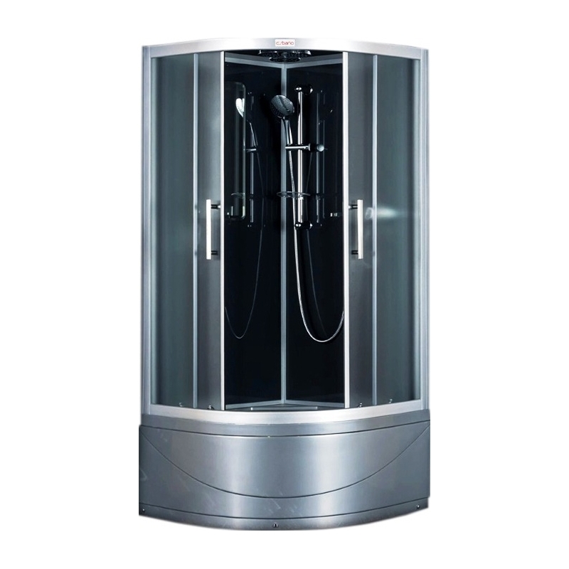 Изображение товара Душевая кабина Esbano Eskg90crb 90x90см с высоким поддоном современный дизайн