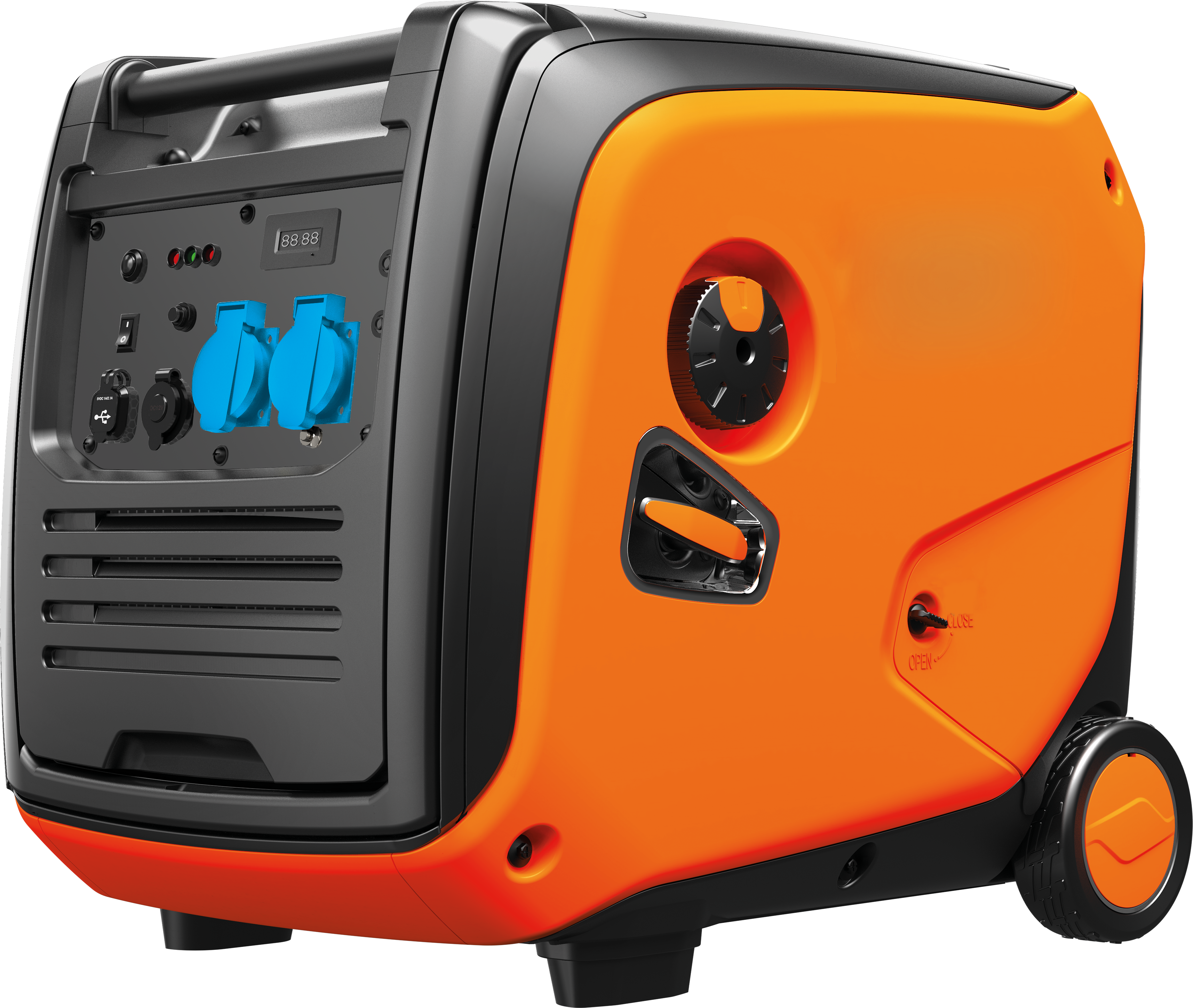 Изображение товара Генератор бензиновый Кратон IGG-4000E 4 кВт с электростартером