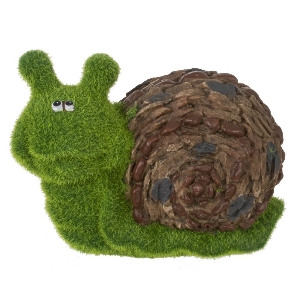 Изображение товара Фигура декоративная Улитка 816473 цвет зеленый