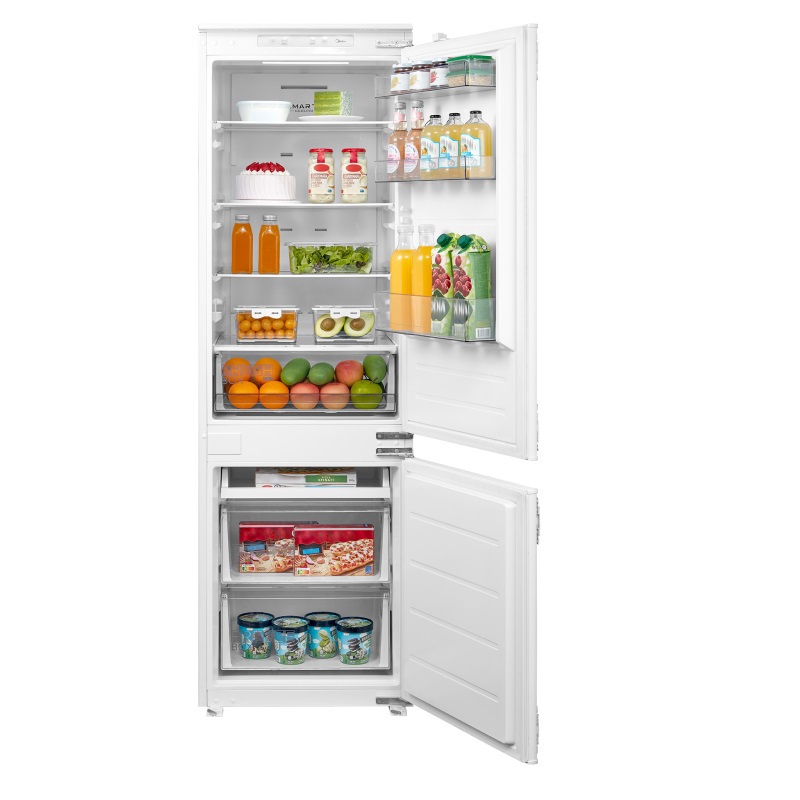 Изображение товара Встраиваемый холодильник Midea MDRE 54x179 см белый с Full No Frost и инвертором