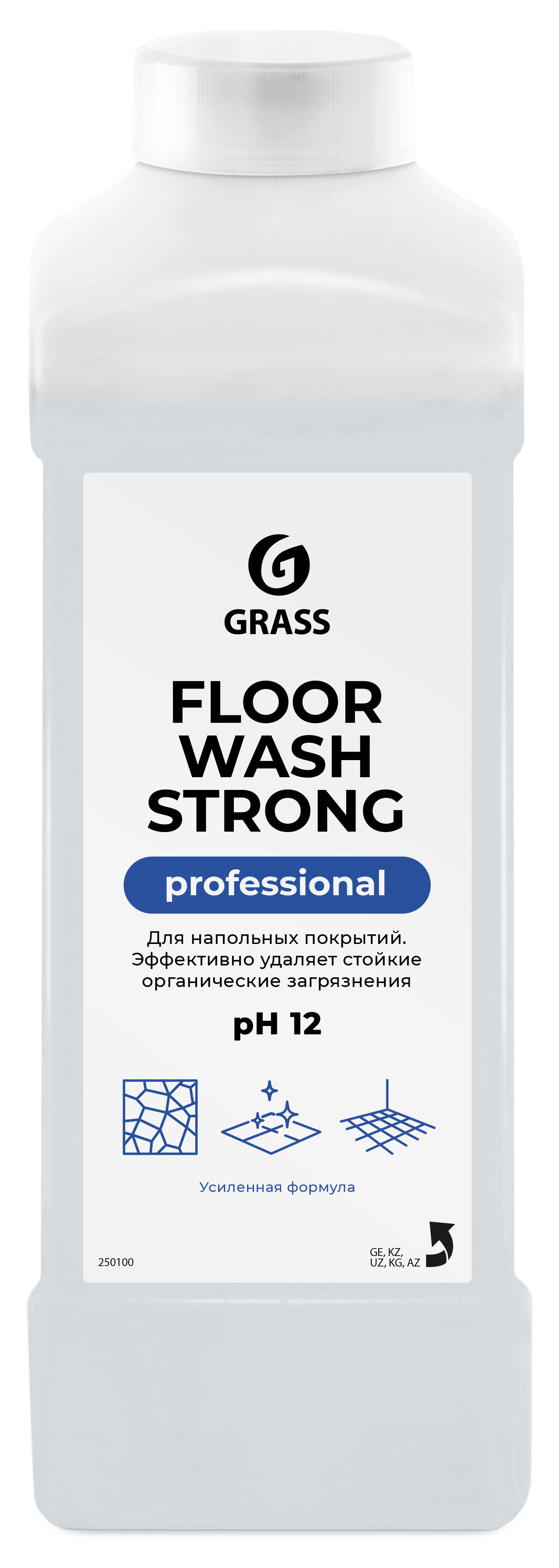 Изображение товара Средство для мытья пола Grass Floor Wash Strong 1 л