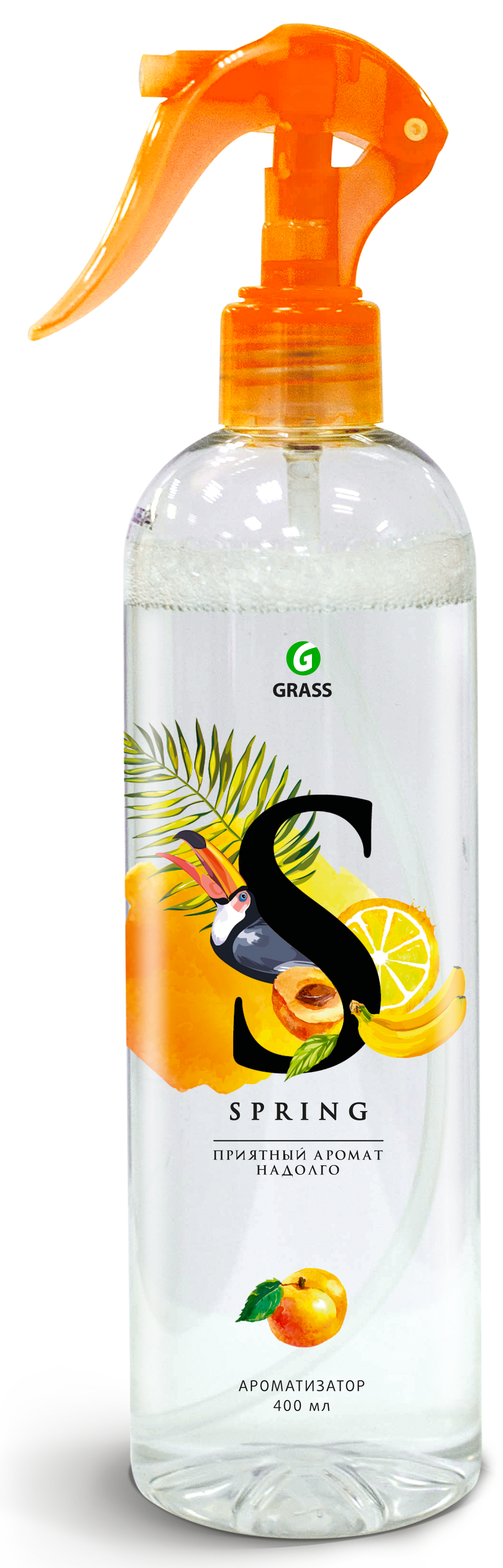 Освежитель воздуха спрей Grass Spring 400 мл