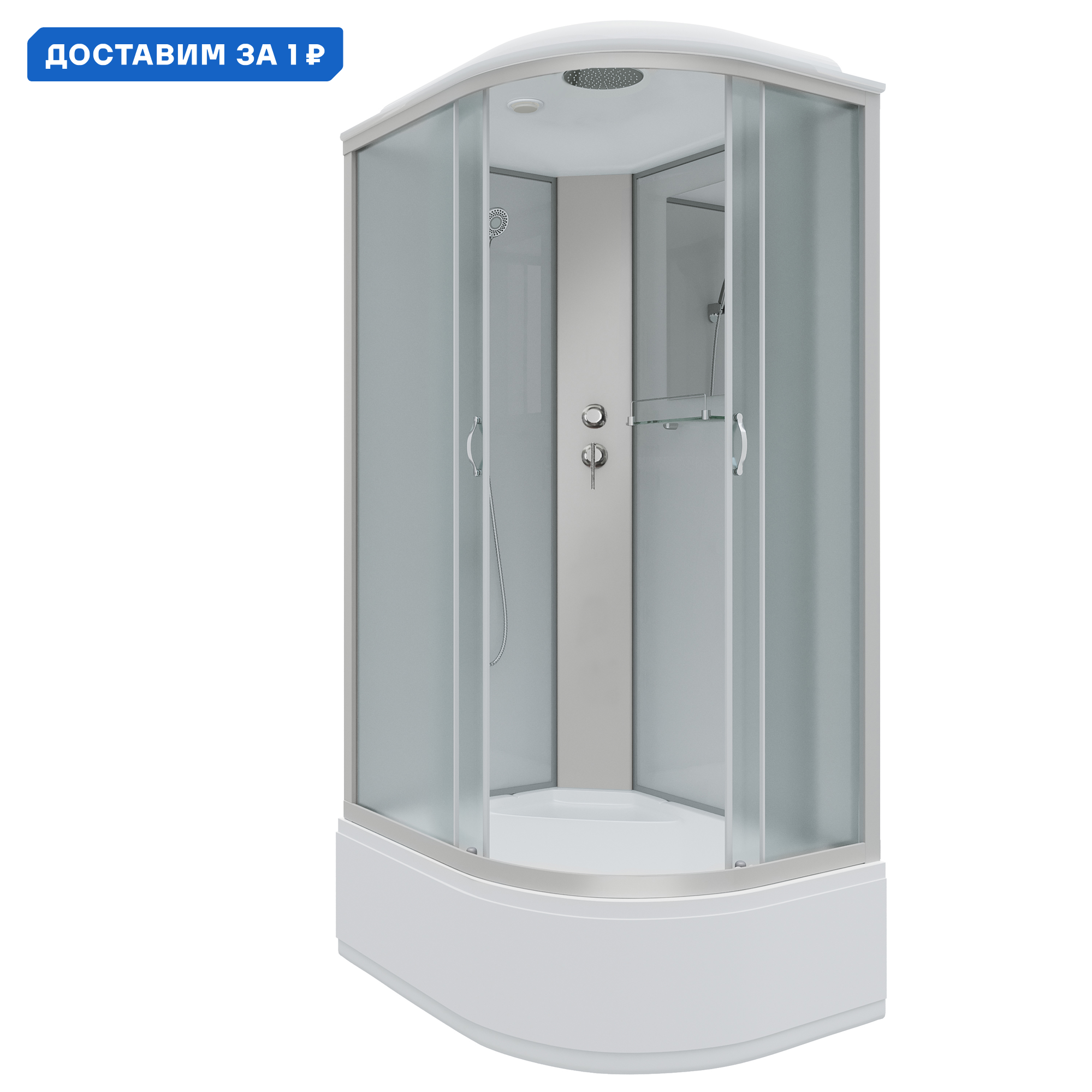 Изображение товара Душевая кабина Niagara Classic NG-2310-14L 120x80 см с тропическим душем