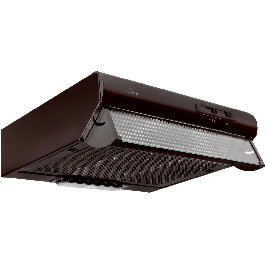 Изображение товара Вытяжка Elikor Davoline 60 коричневый 60 см с механическим управлением