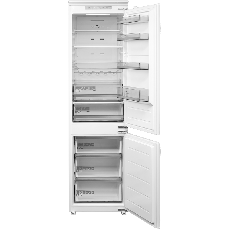 Изображение товара Встраиваемый холодильник MIDEA MDRE414FGE01 334л белый с системой No Frost