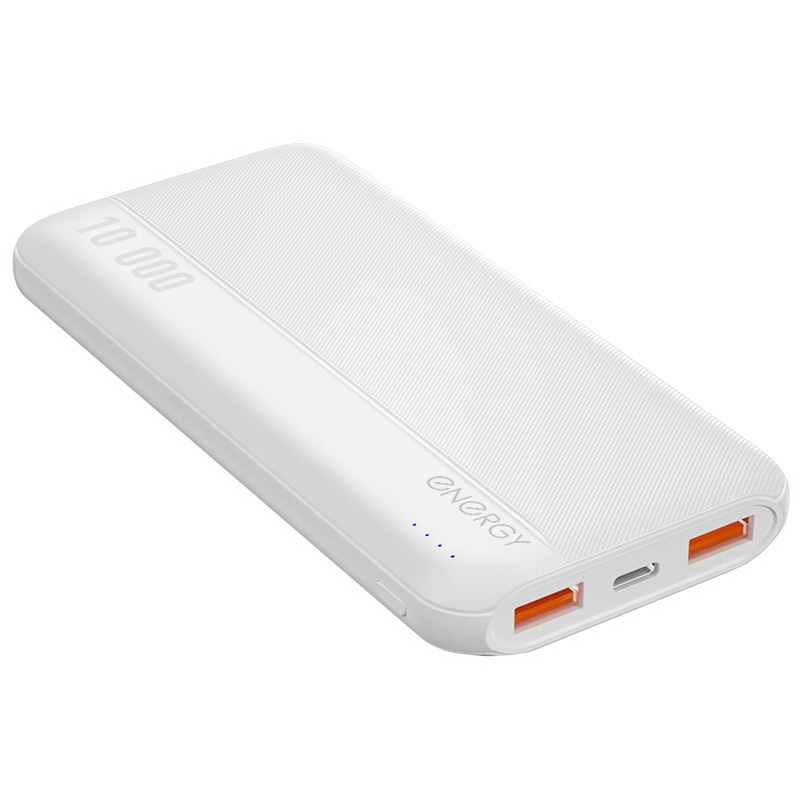 Изображение товара Внешний аккумулятор ENERGY Power Bank 10000 мАч, двойной USB, компактный Изображение товара Внешний аккумулятор ENERGY Power Bank 10000 мАч, двойной USB, компактный