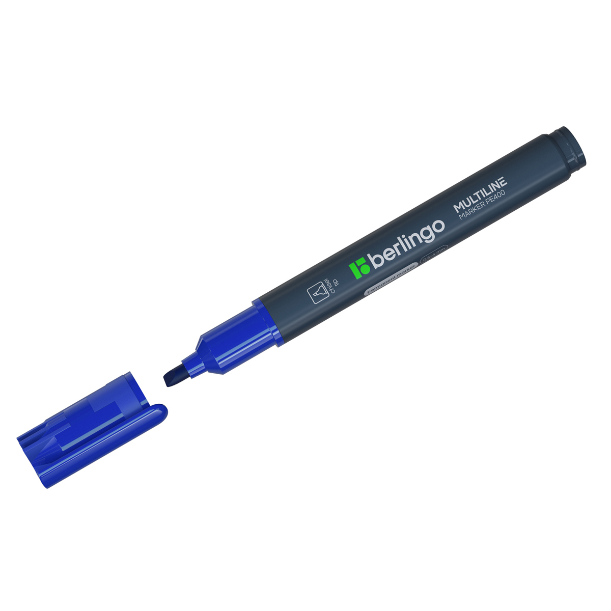 Изображение товара Маркер перманентный Berlingo синий 0.5-4 мм