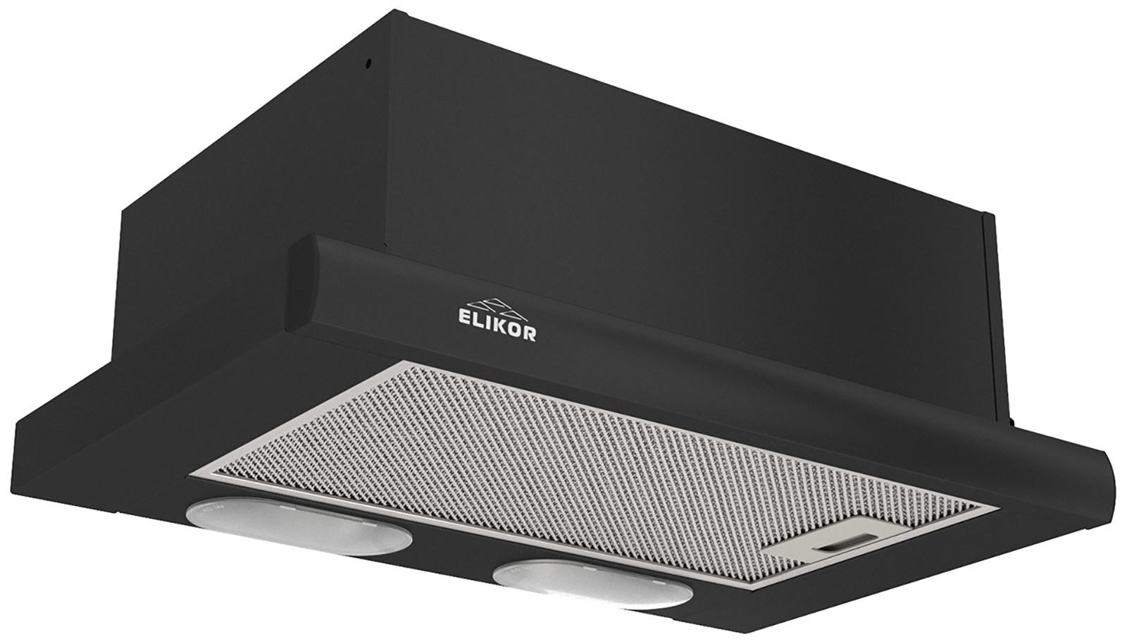 Изображение товара Вытяжка Elikor ИНТЕГРА 50 черная для кухни 50 см с механическим управлением