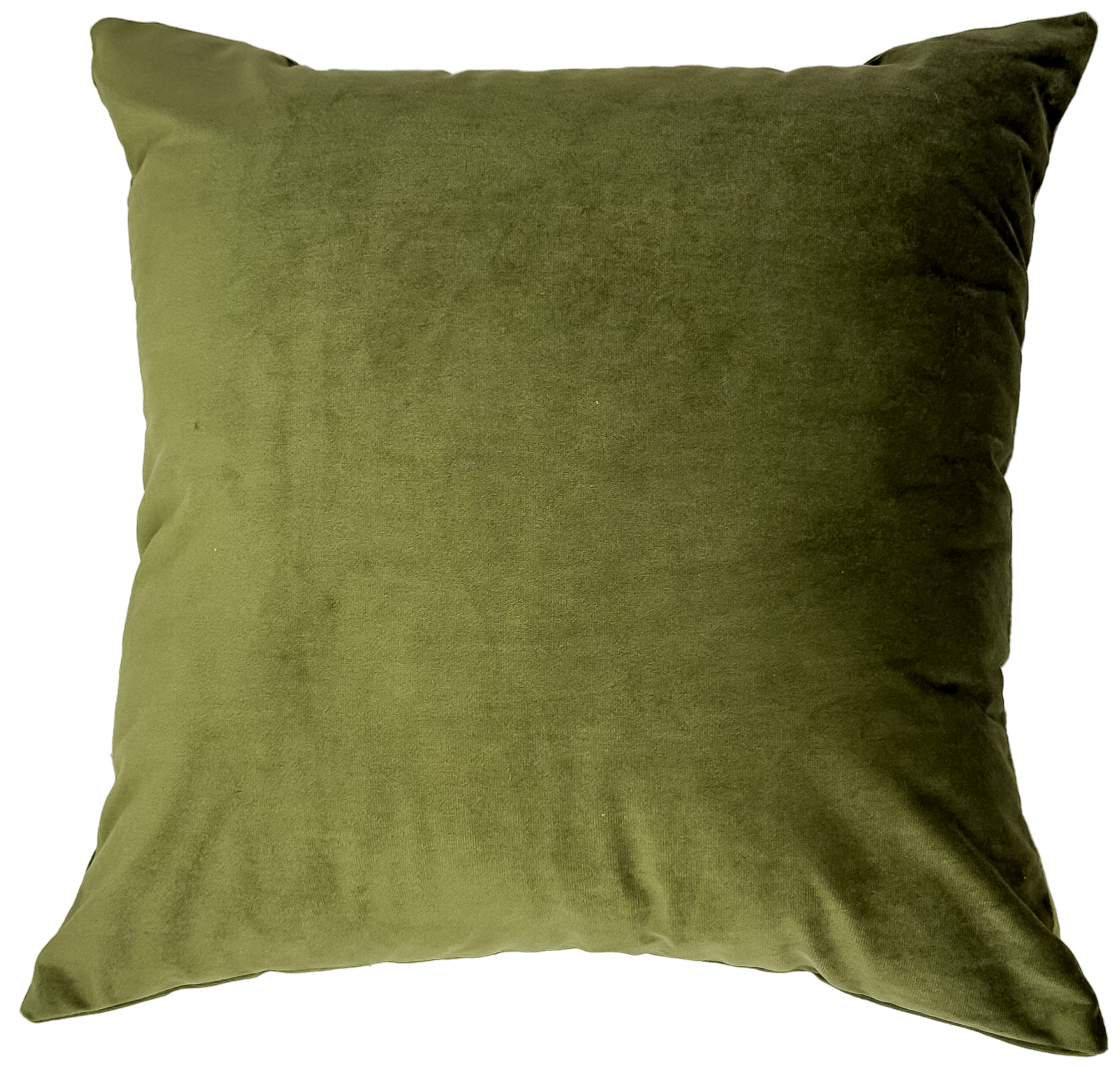 Изображение товара Подушка декоративная Linen Way Tony 45x45 см бархат цвет хаки