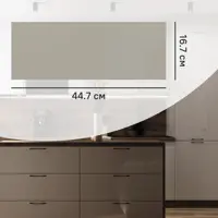 Изображение товара Фасад кухонного шкафа Аша 45x17 см Konsensa глянцевый бежевый ЛДСП