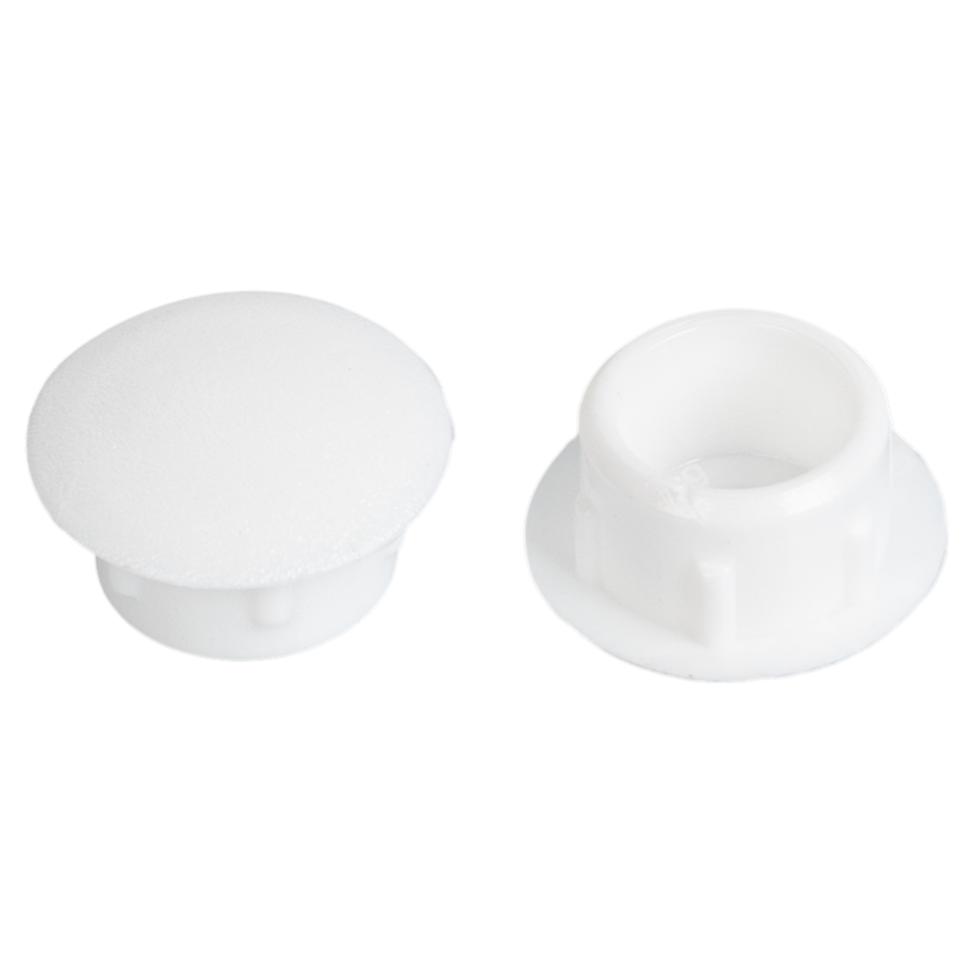 Заглушка декоративная ø10 мм цвет белый матовый 30 шт.