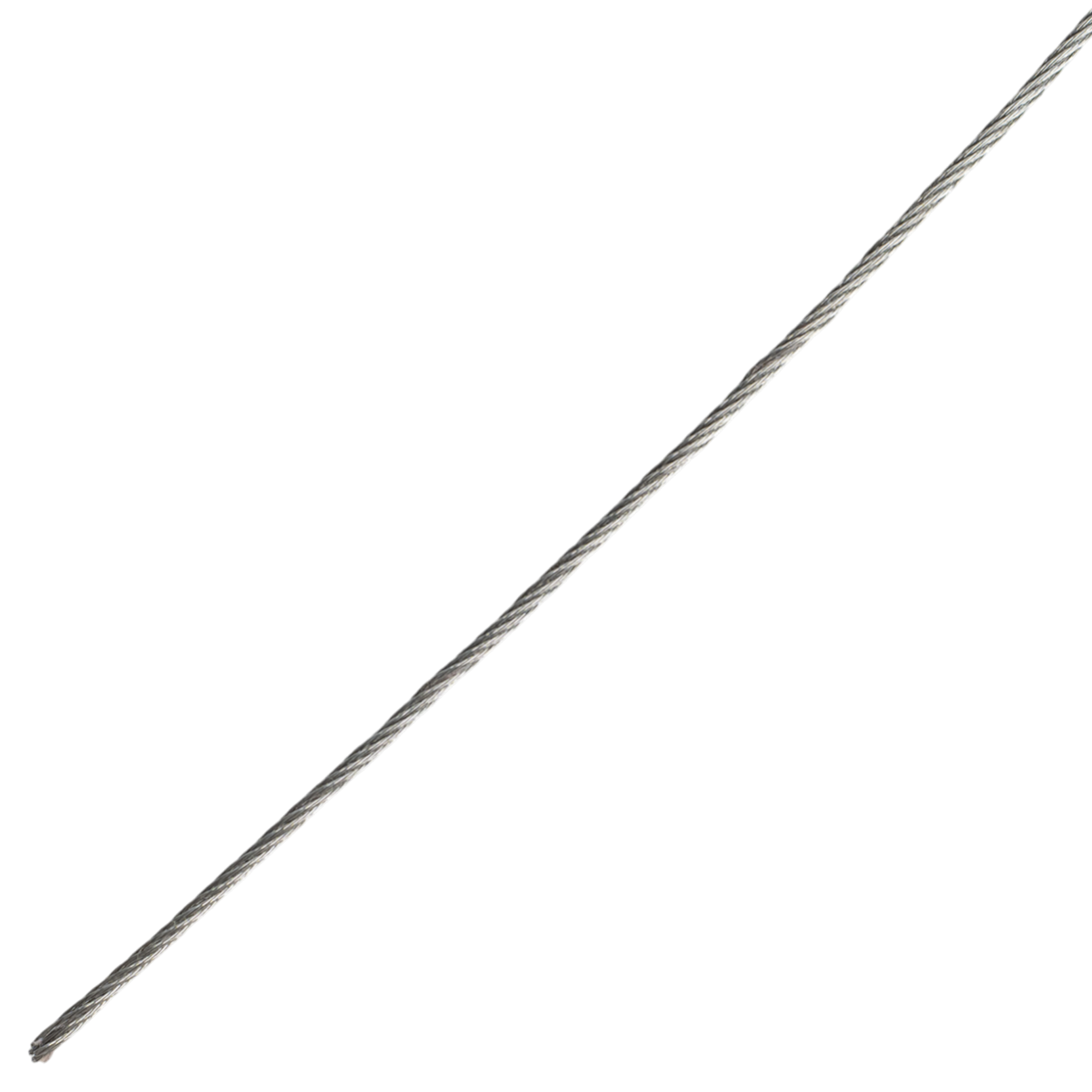 Трос стальной оцинкованный 2 мм 25 м