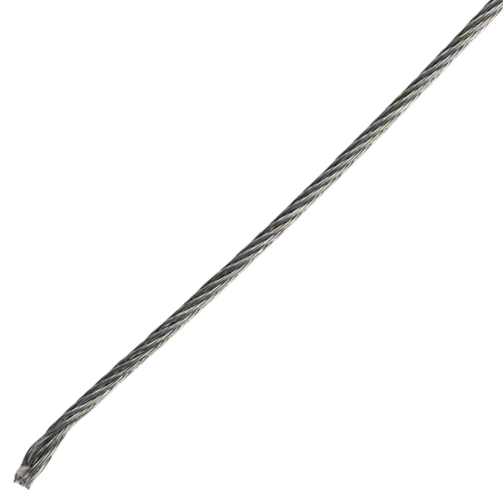 Трос стальной оцинкованный 2 мм 10 м