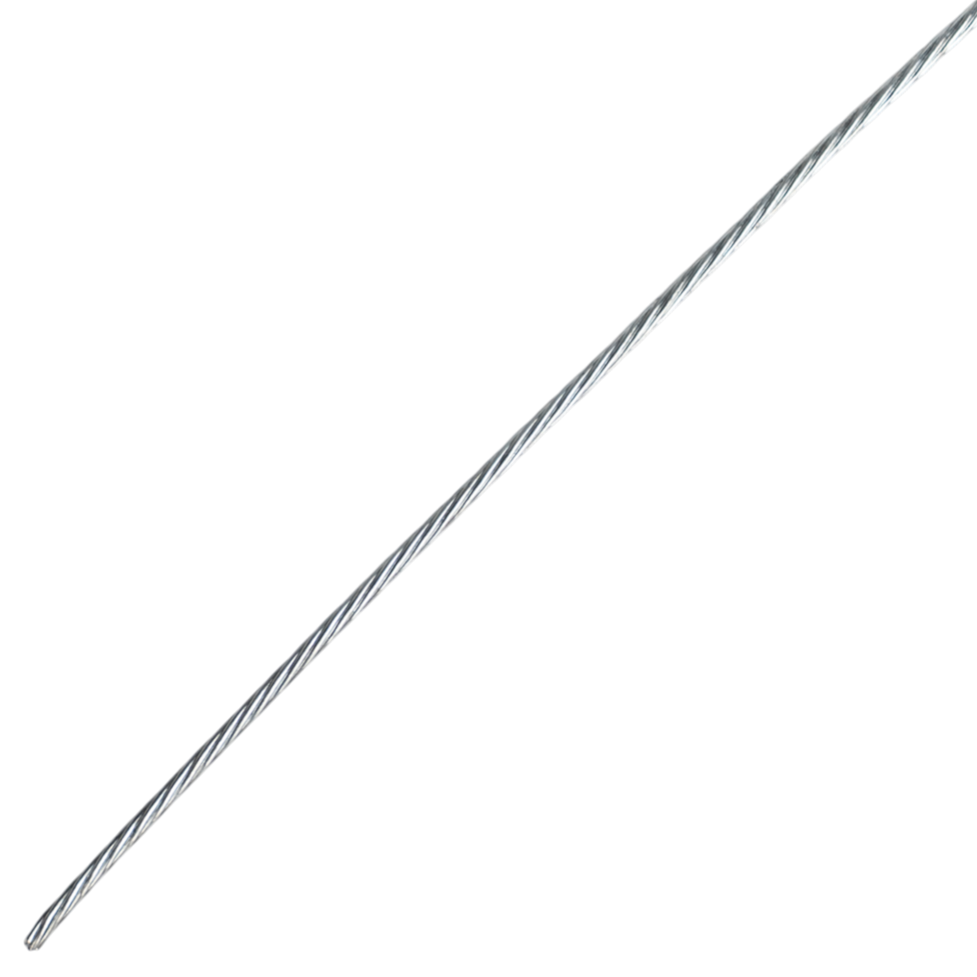 Трос стальной оцинкованный 1 мм 25 м