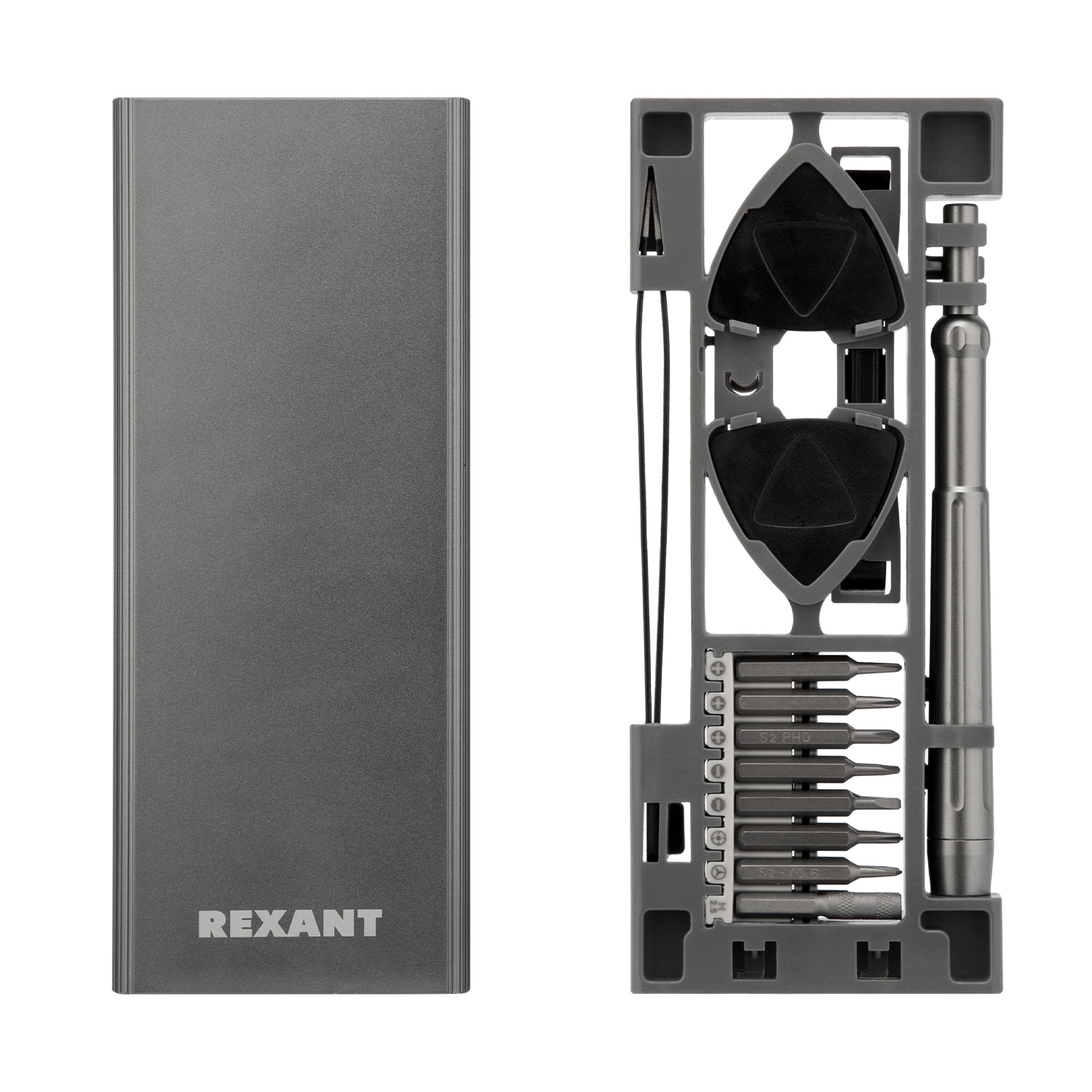 Изображение товара Набор отверток Rexant 12-4754 24 предмета профессиональный инструмент для электроники