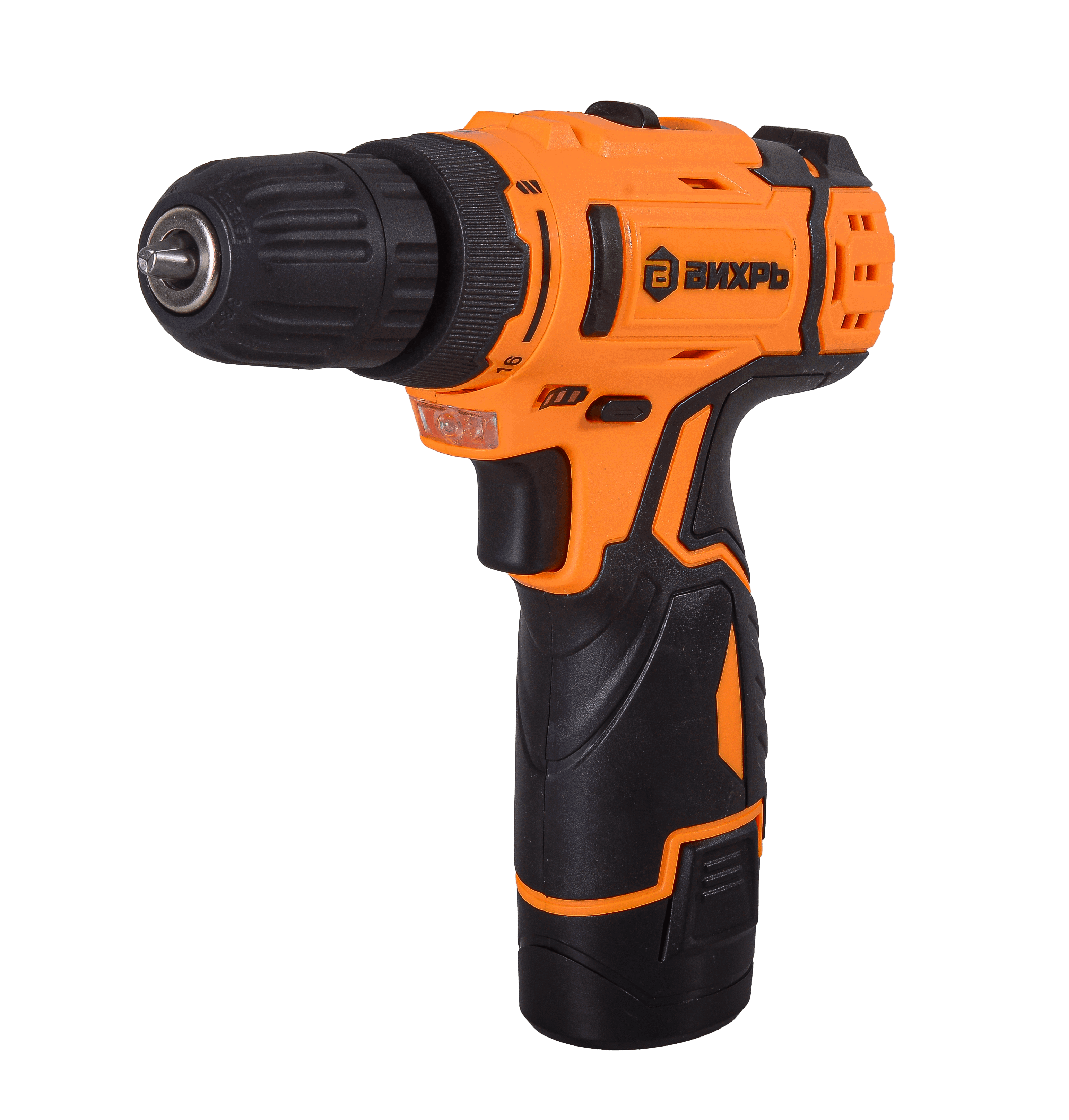 Изображение товара Дрель-шуруповерт аккумуляторная Вихрь ДА-30/15, 12 В, литий-ион, комплект