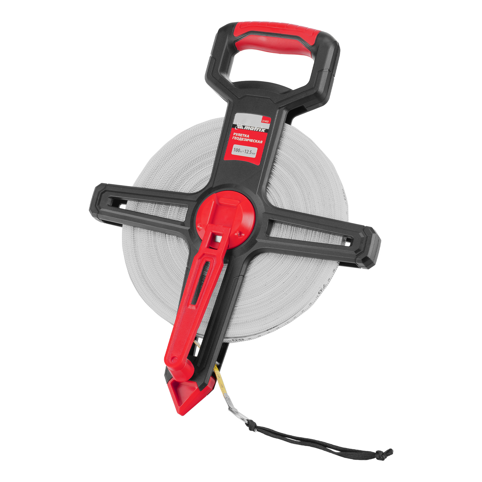 Изображение товара Рулетка геодезическая Matrix 31432 100 м из стекловолокна и фибергласса
