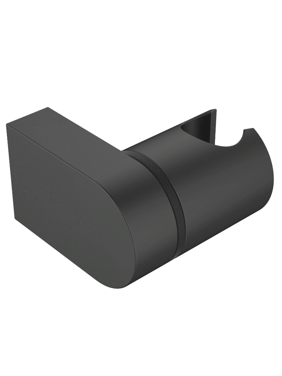 Изображение товара Держатель для ручной лейки Esko SH405black настенный поворотный цвет черный Изображение товара Держатель для ручной лейки Esko SH405black настенный поворотный цвет черный
