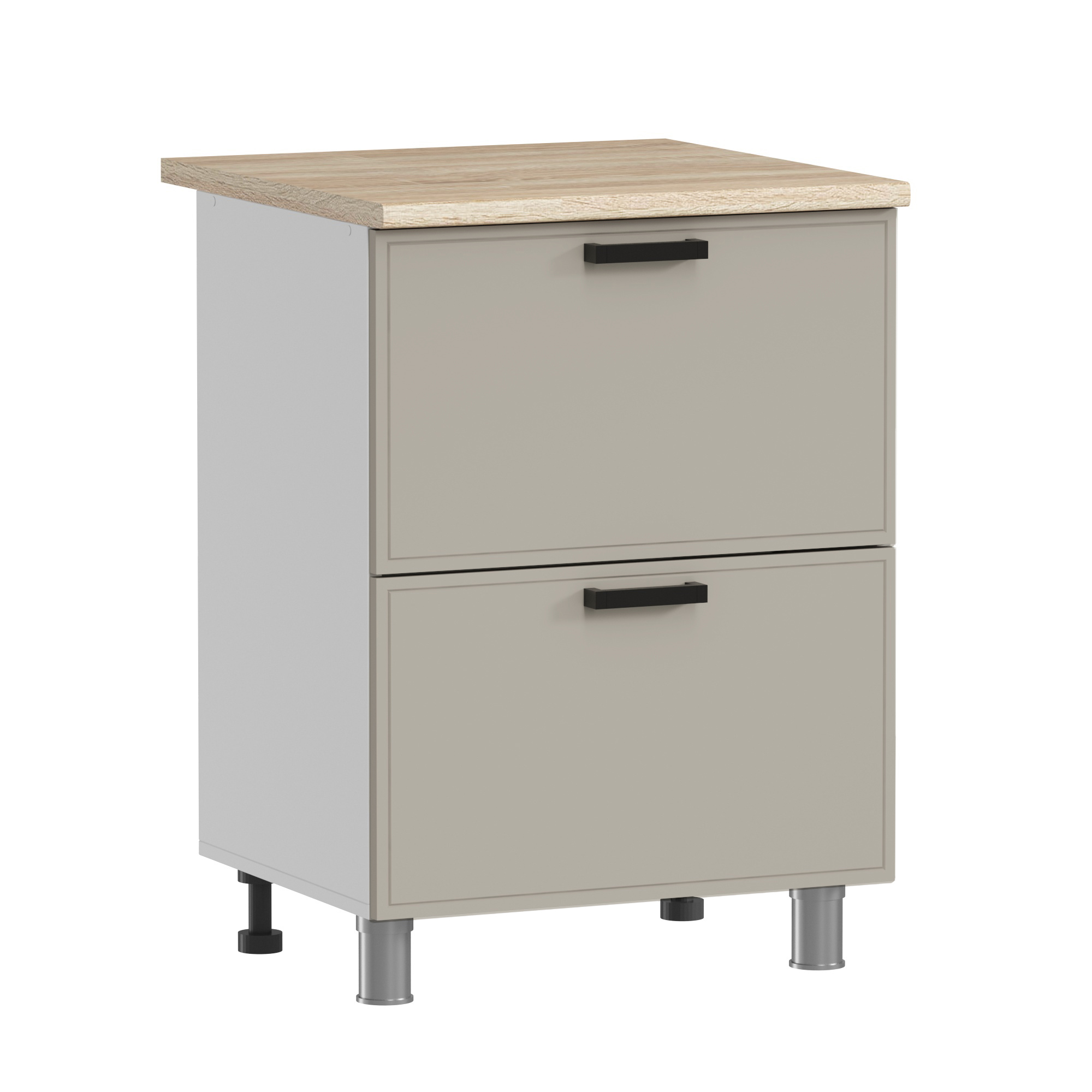 Изображение товара Шкаф напольный АЛЕНУШКА Магнолия 60x82x48 см капучино