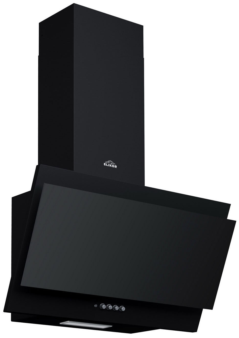 Изображение товара Вытяжка Elikor Титан 50П-430-К3Д черная, компактная с LED освещением