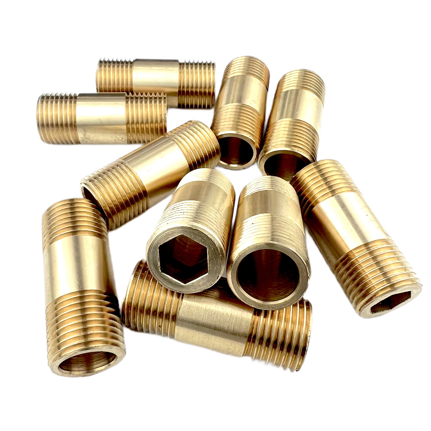 Изображение товара Бочонок Профитт 1/2"х1/2" из латуни для водопровода, комплект 10 шт
