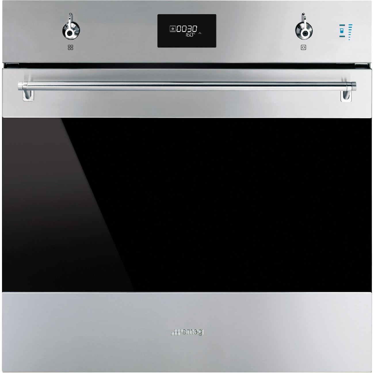 Изображение товара Встраиваемый духовой шкаф Smeg SOP6301S2X 59.7x59.2x54.8 см цвет нержавеющая сталь