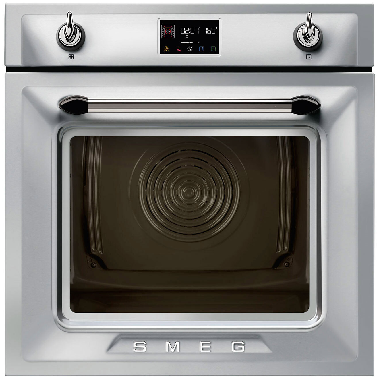 Изображение товара Встраиваемый духовой шкаф Smeg SOP6902S2PX 59.7x59.2x57.1 см цвет нержавеющая сталь
