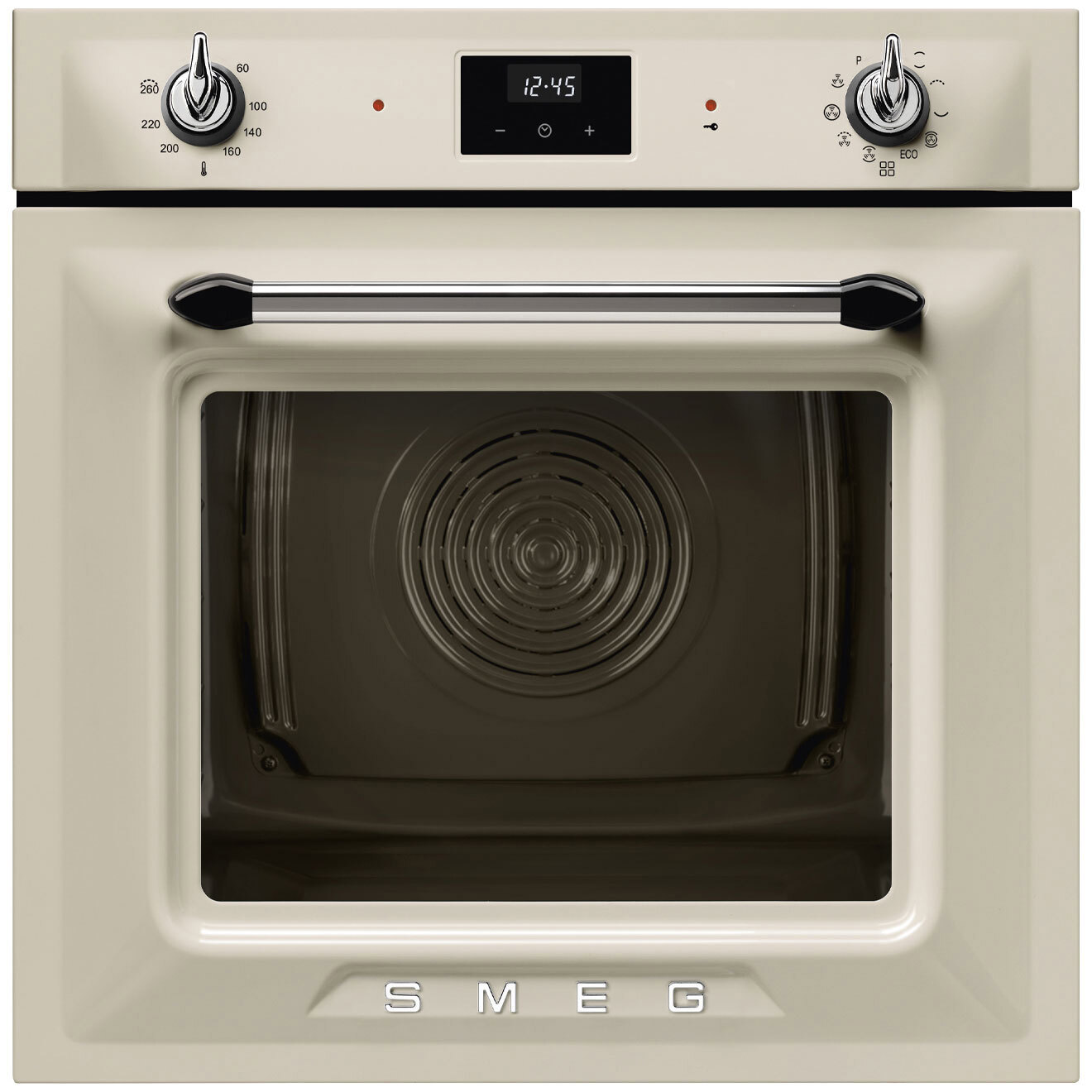 Изображение товара Встраиваемый духовой шкаф Smeg SOP6900TP 59.7x59.2x54.8 см цвет кремовый