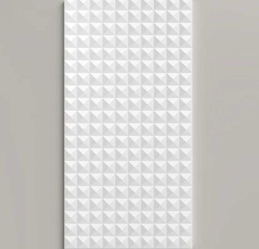 Изображение товара Стеновая панель 3D Decor-dizayn DD932 белый 2000x200x10мм 4м²