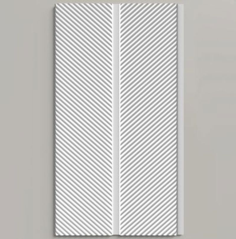 Изображение товара Стеновая панель 3D Decor-dizayn DD920 белый 2000x220x10мм 4м²