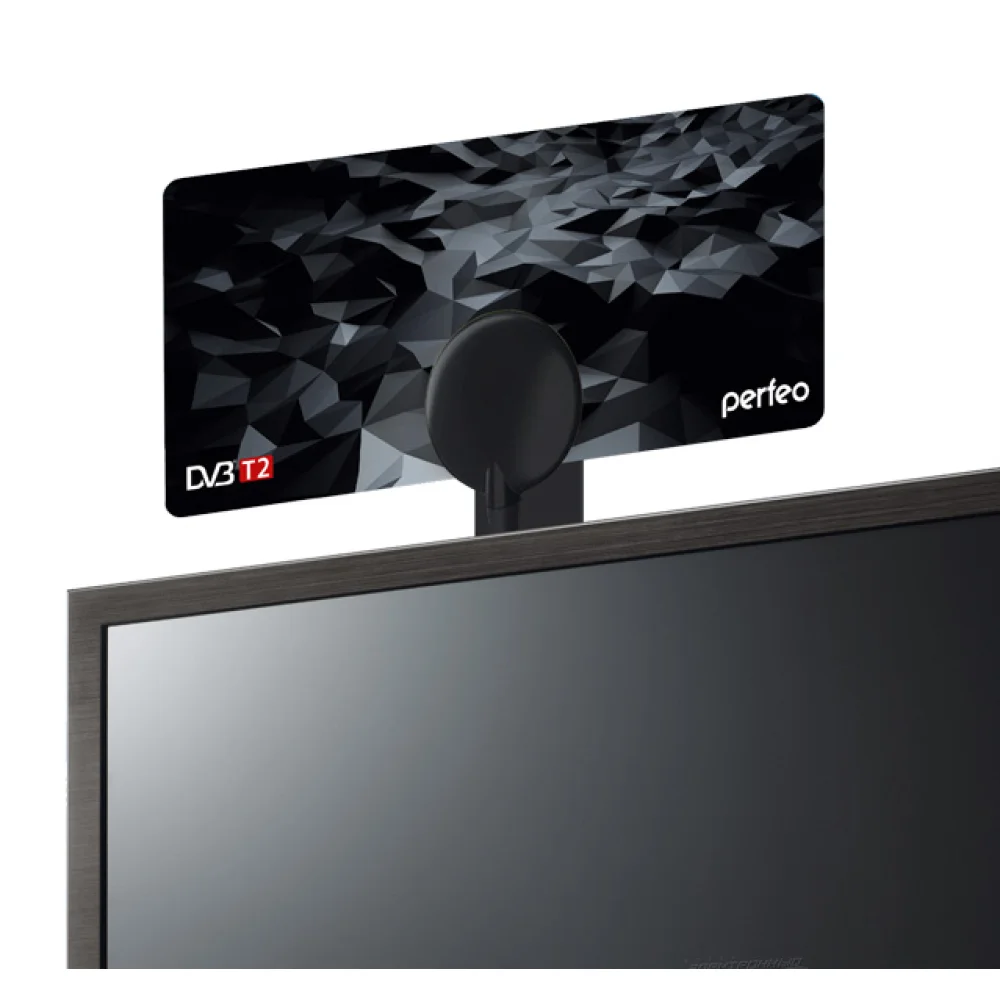 Изображение товара Антенна телевизионная комнатная DVB-T2 Perfeo Plane