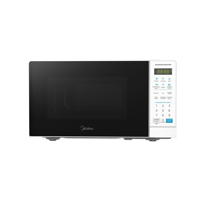 Изображение товара Отдельностоящая микроволновая печь Midea EM719M2Z-W 19 л 42.2x23.8x30.9 см цвет белый