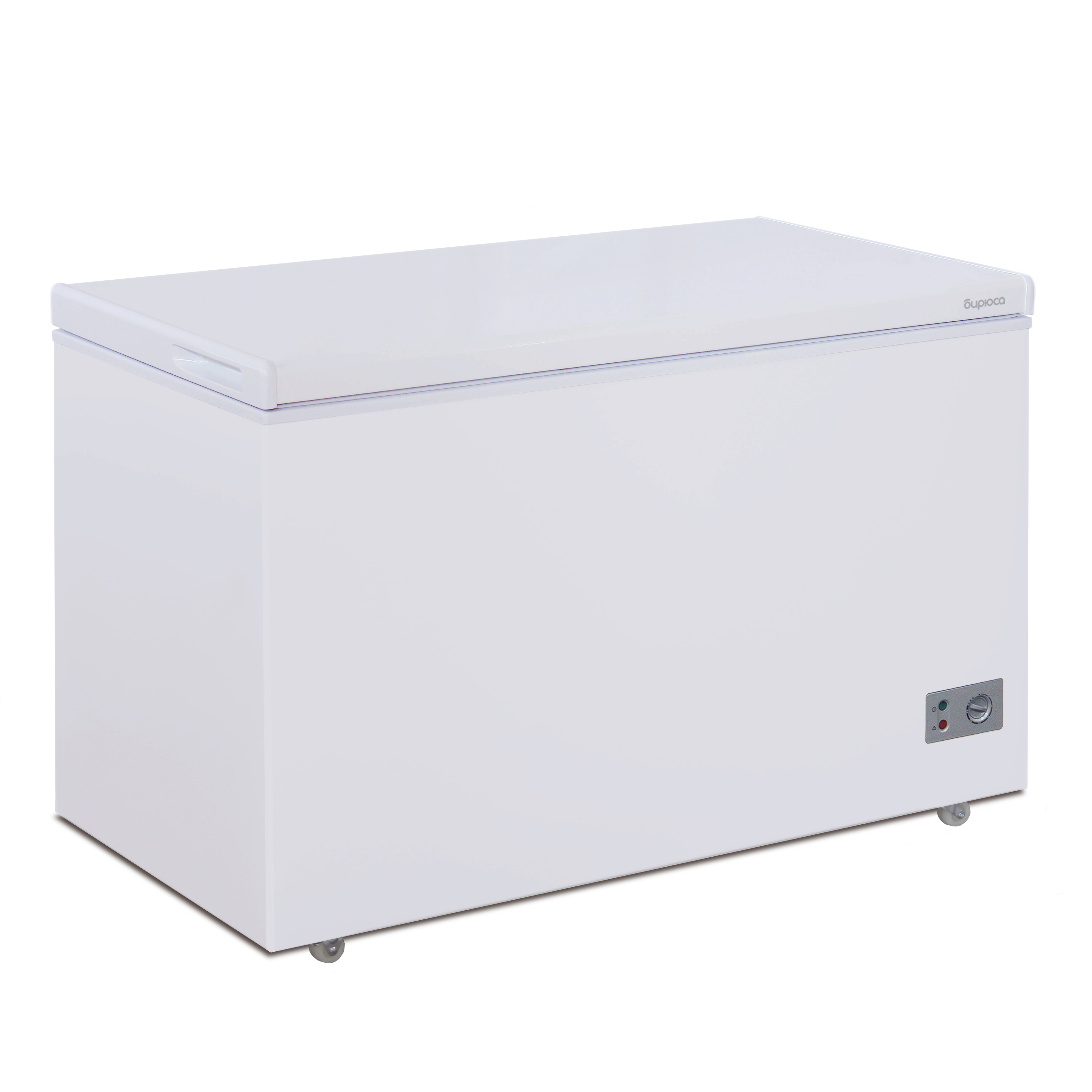 Изображение товара Морозильный ларь Бирюса 355KX 120.5x81x66.5 см цвет белый Изображение товара Морозильный ларь Бирюса 355KX 120.5x81x66.5 см цвет белый