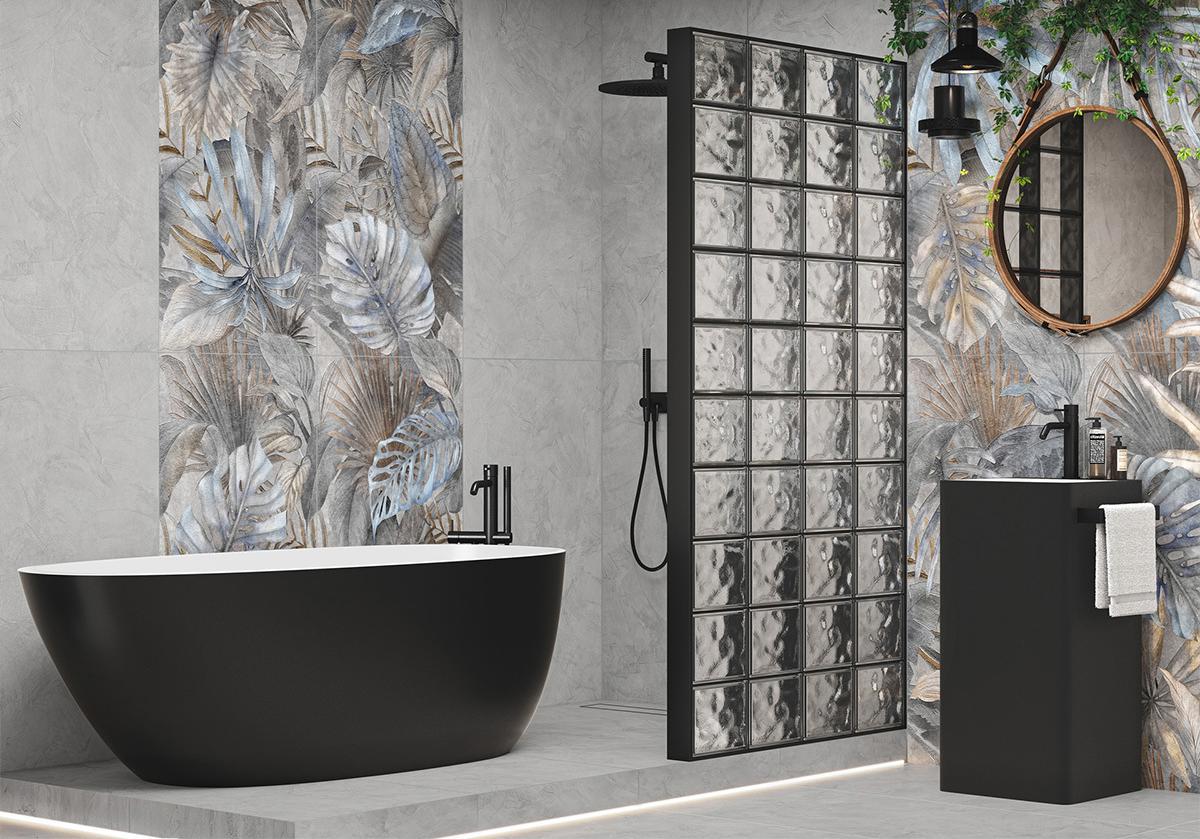 Изображение товара Керамогранит Delacora Bahamas D120240G 60x120см серый для стен и пола