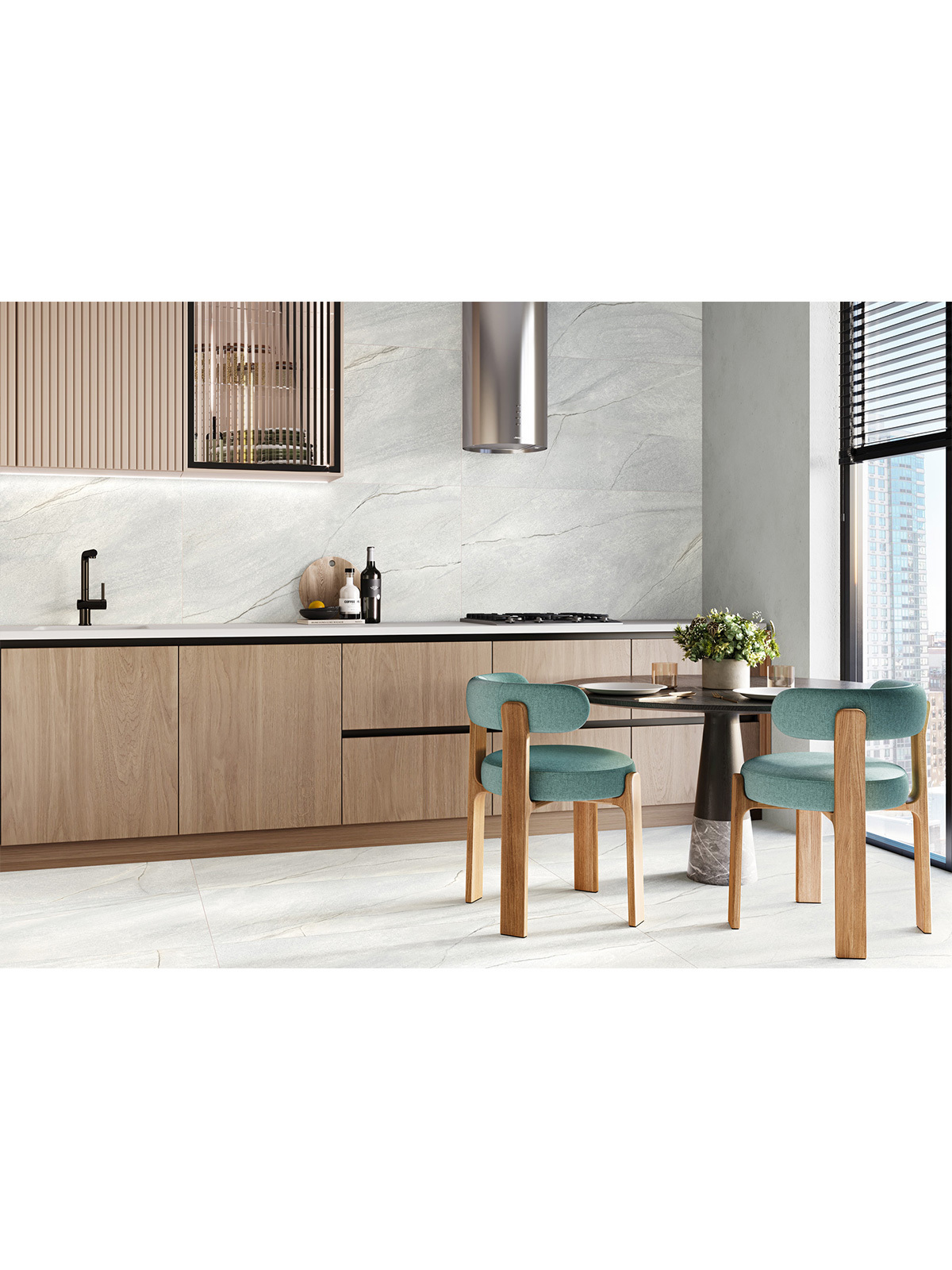 Изображение товара Керамогранит Delacora Phantom D120253M 60x120 см серый