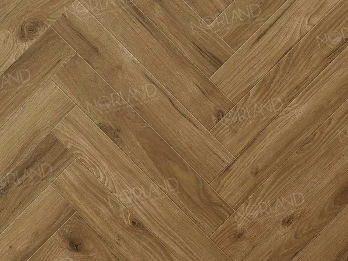 Изображение товара Ламинат Norland Herringbone Elegant Strong Дуб Корсика 12 мм 34 класс фаска 1.32 м²