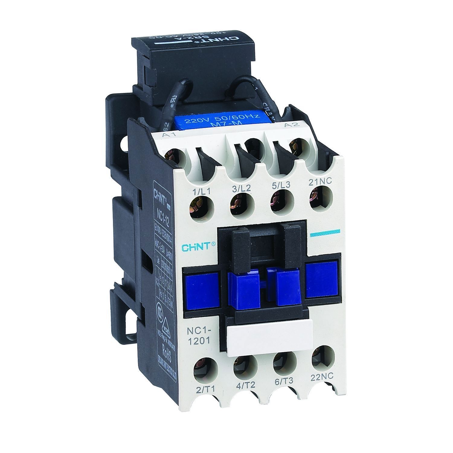 Изображение товара CHINT NC1-1201 Контактор 12A 400V однофазный