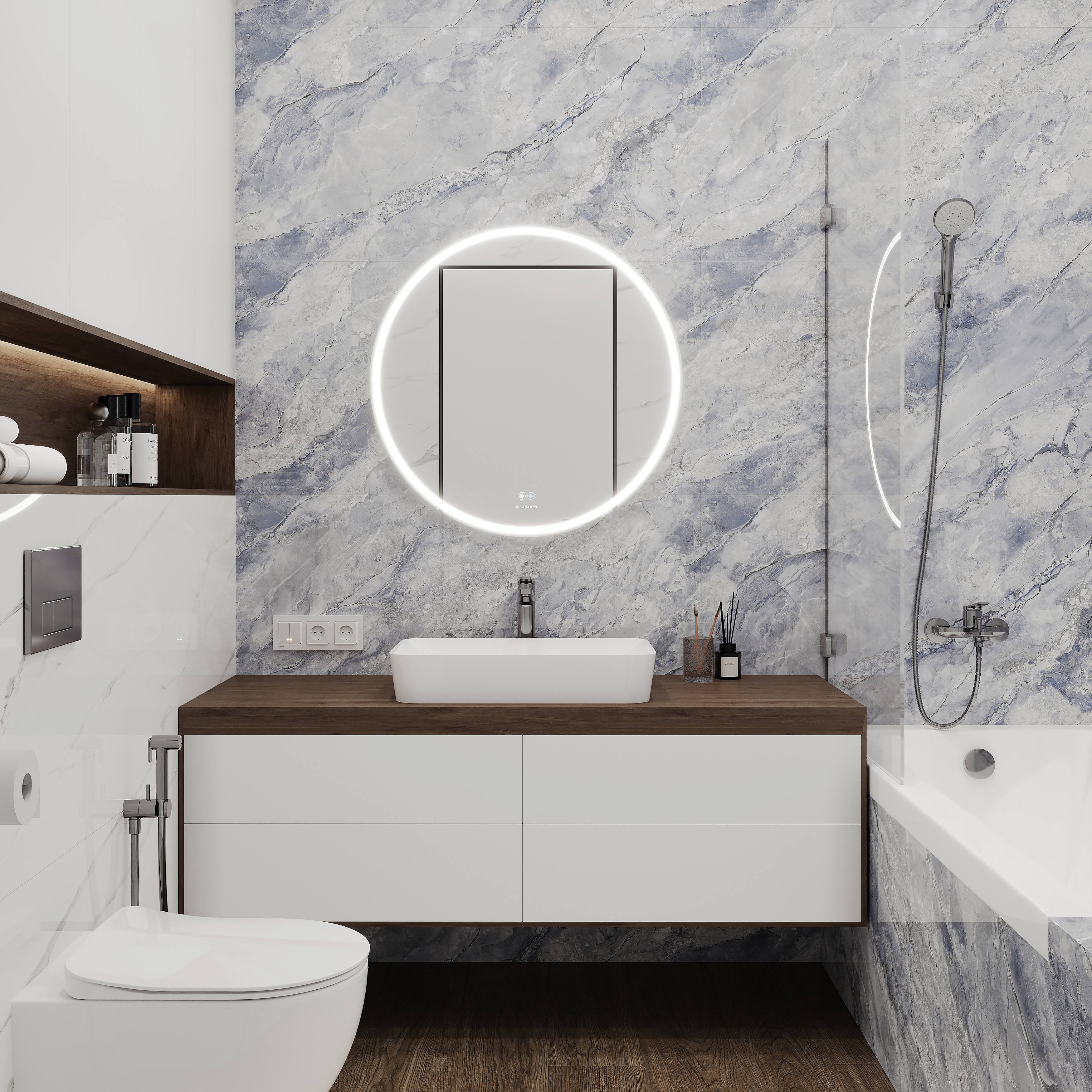 Изображение товара Керамогранит Ceradim Ocean х9999304651 60x60см цвет голубой
